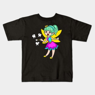 Mardi Gras Tooth Fairy Costume Original Gift Kids T-Shirt